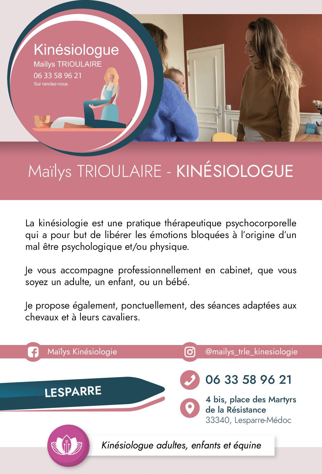 Maïlys Kinésiologie